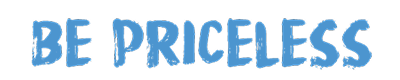 Be Priceless logo name only