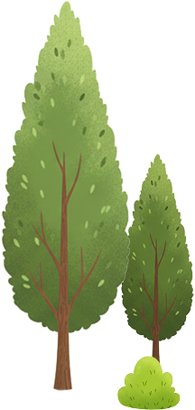 Banner section right decoration